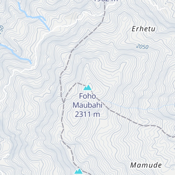 Map of Foho Maubahi