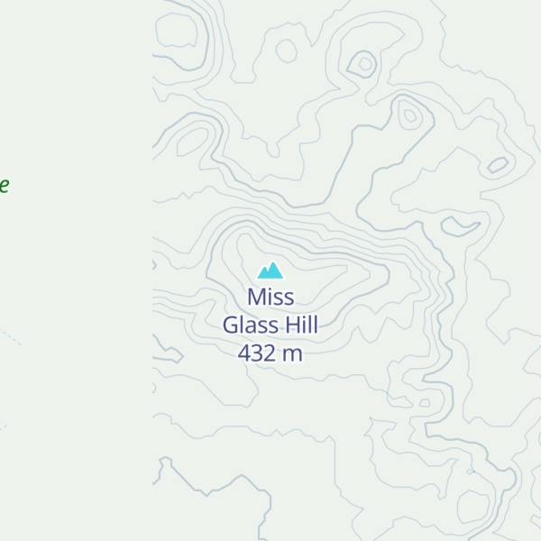 Map of Miss Glass Hill