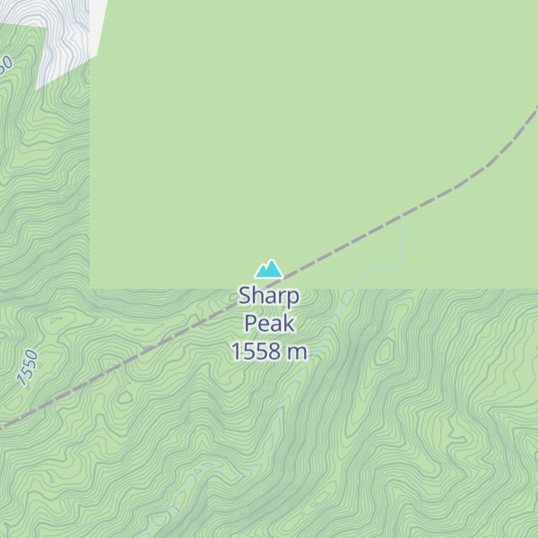 Map of Sharp Peak