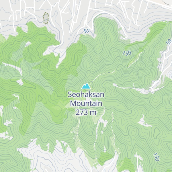 Map of Seohaksan Mountain