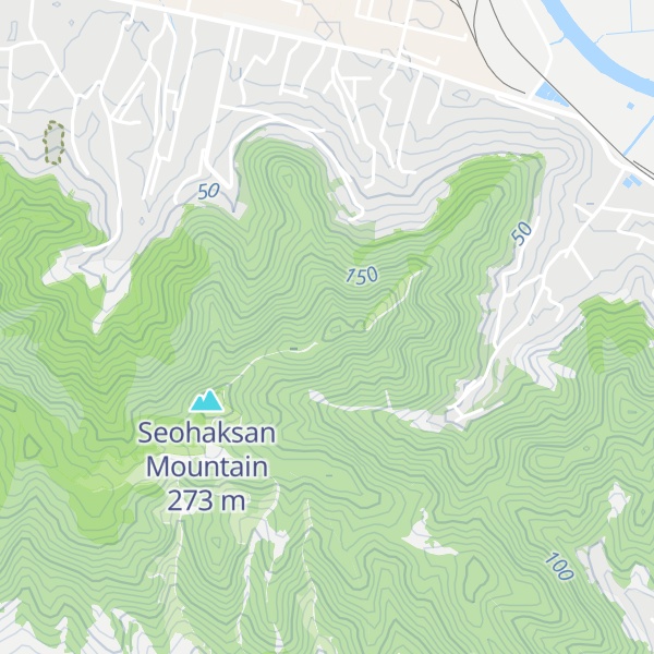 Map of Sŏhak-san