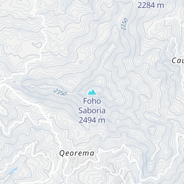 Map of Foho Saboria