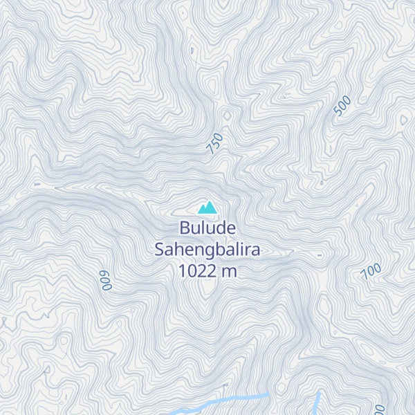 Map of Bulude Sahengbalira