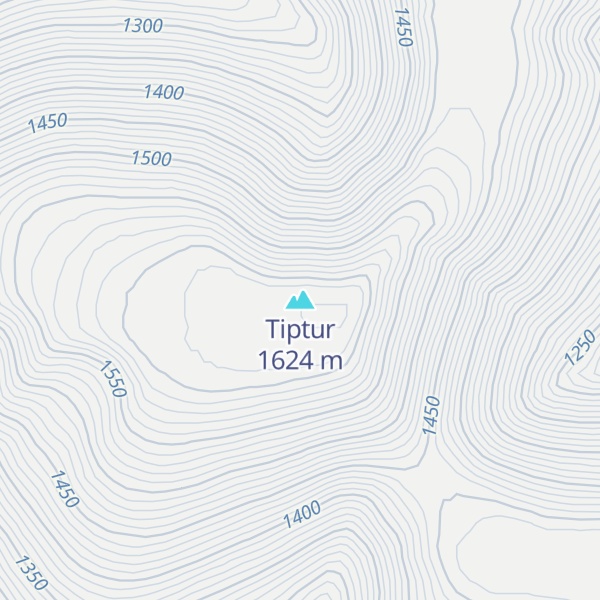 Map of Tiptur