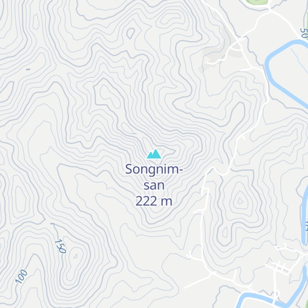 Map of Songnim-san