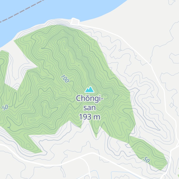 Map of Chŏngi-san