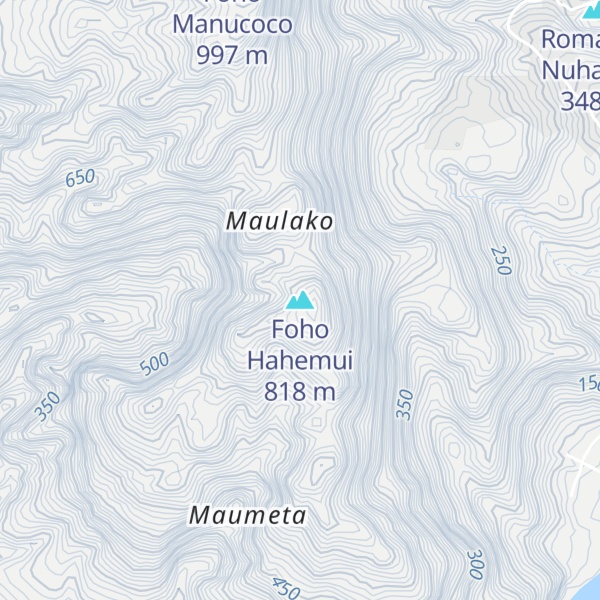 Map of Foho Hahemui