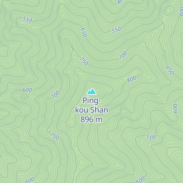 Map of Ping-kou Shan