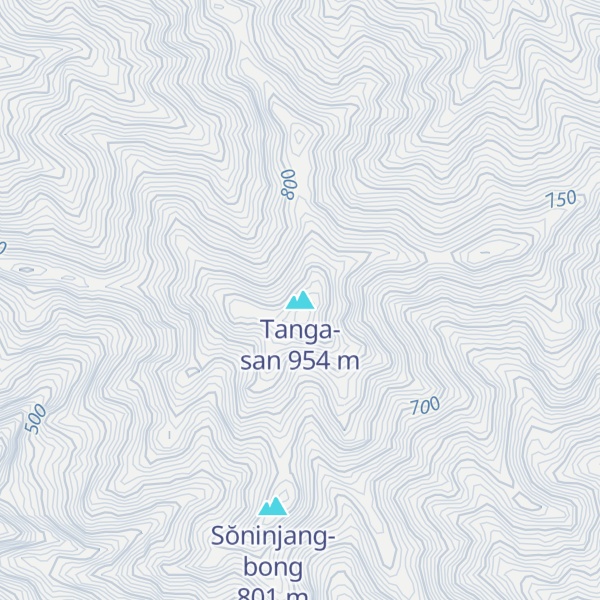 Map of Tanga-san