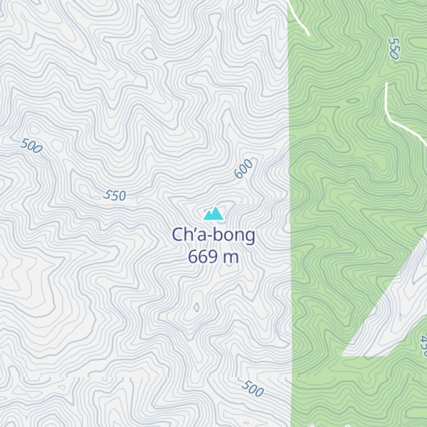 Map of Ch’a-bong