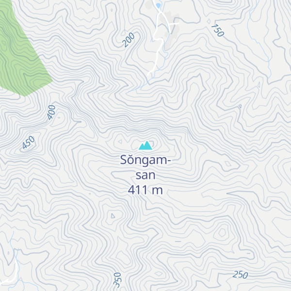 Map of Sŏngam-san