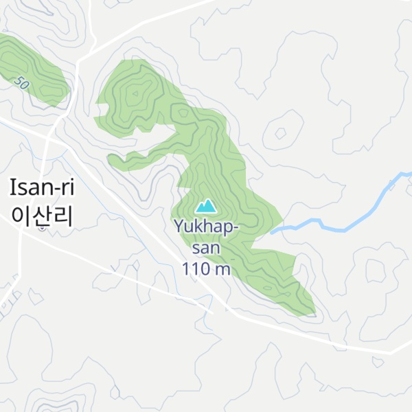 Map of Yukhap-san