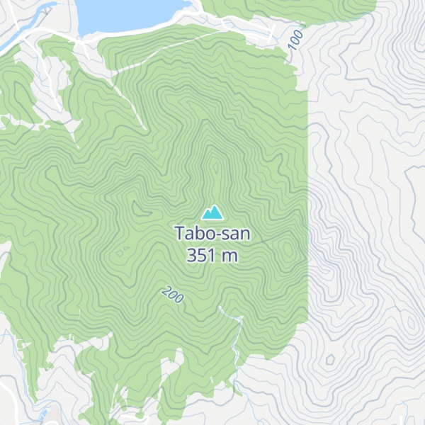 Map of Tabo-san