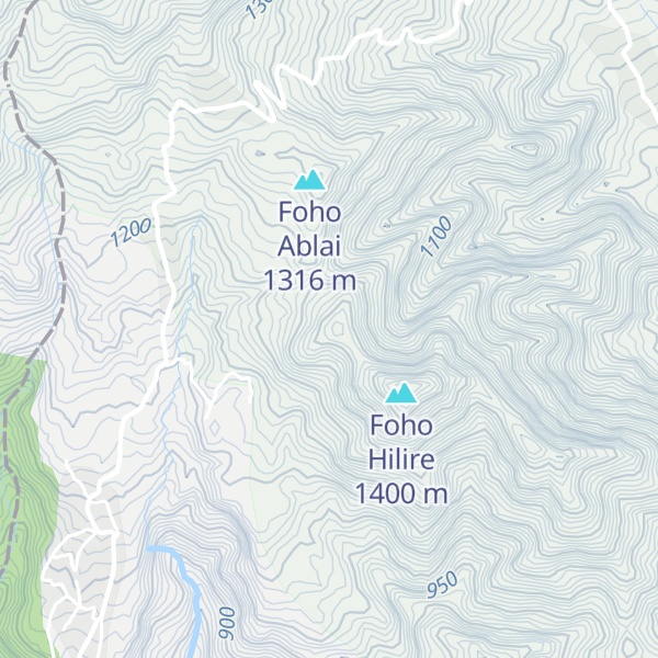Map of Foho Mude