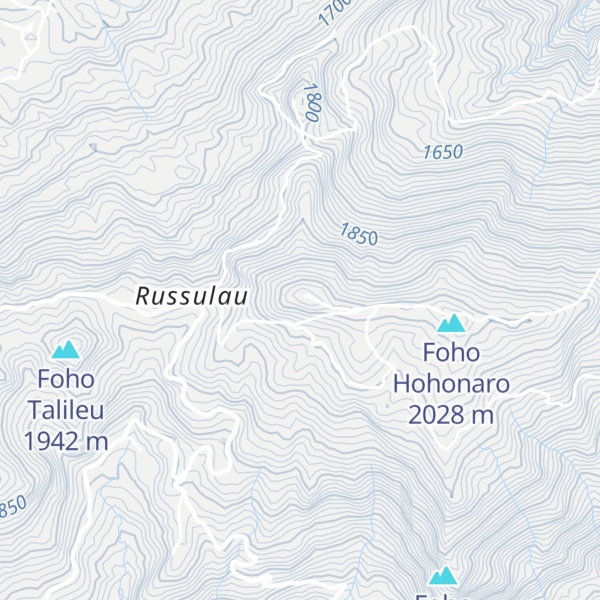 Map of Foho Russulau