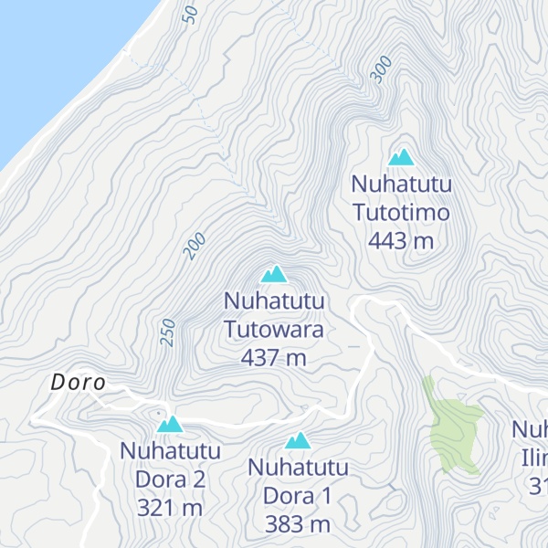 Map of Nuhatutu Tutowara