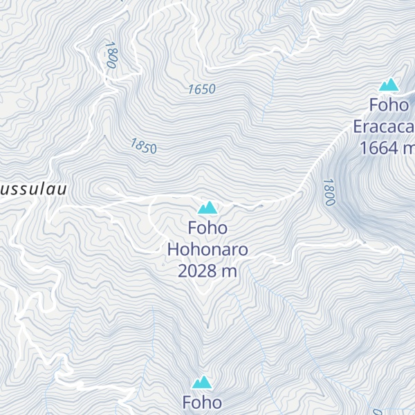Map of Foho Hohonaro