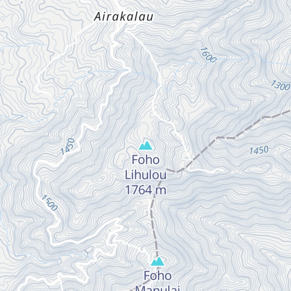 Map of Foho Lihulou