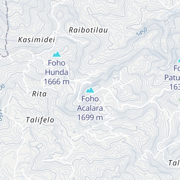 Map of Foho Acalara