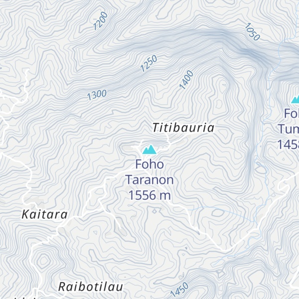 Map of Foho Taranon