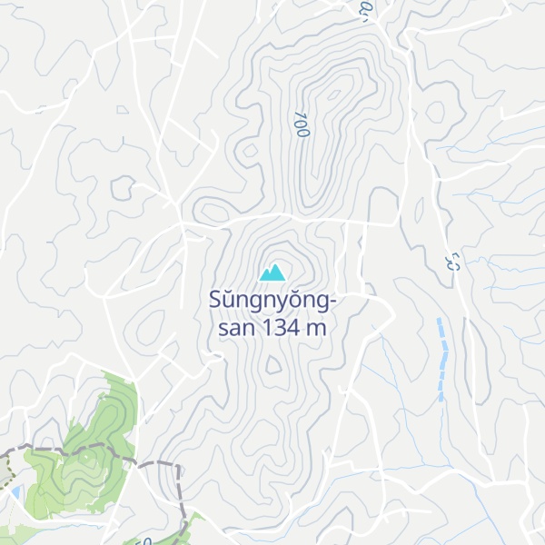 Map of Sŭngnyŏng-san