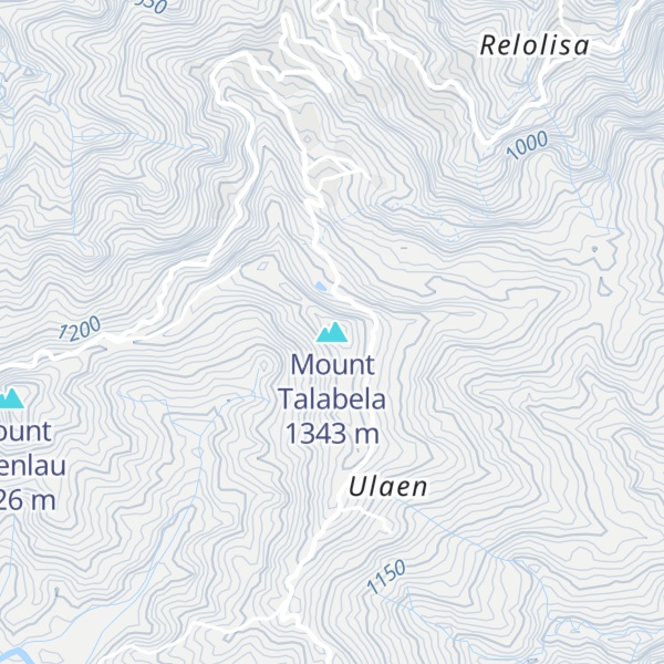 Map of Mount Talabela