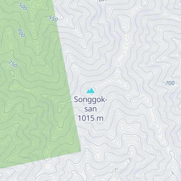 Map of Songgok-san