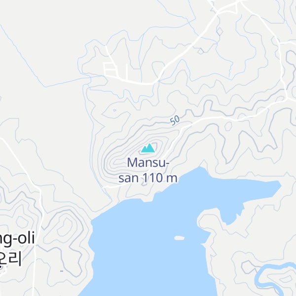 Map of Mansu-san