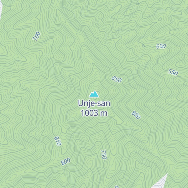 Map of Unje-san