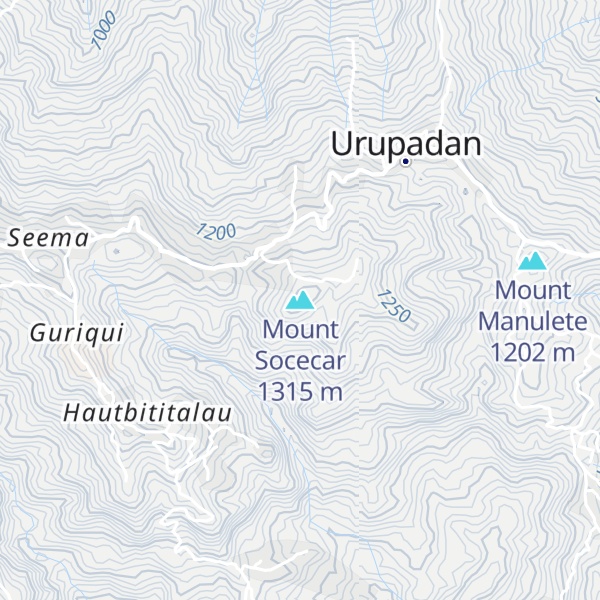Map of Mount Socecar