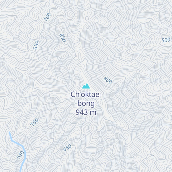 Map of Ch’oktae-bong