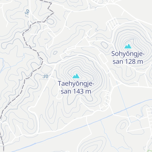 Map of Taehyŏngje-san
