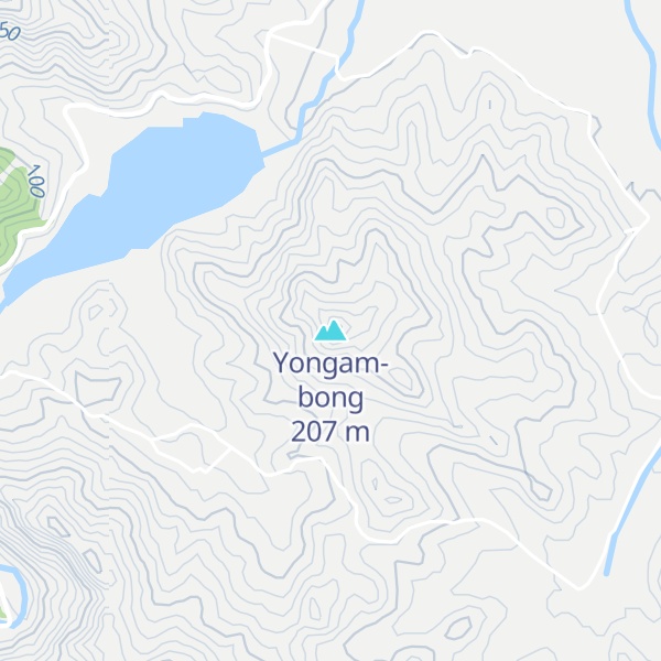 Map of Yongam-bong