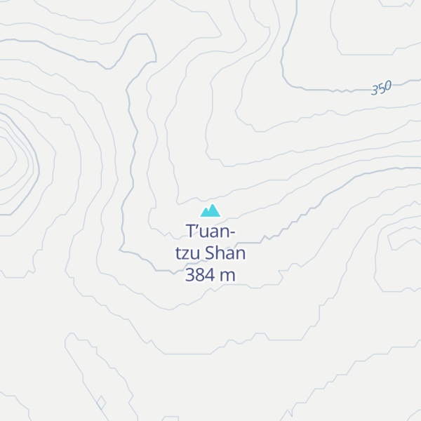 Map of T’uan-tzu Shan
