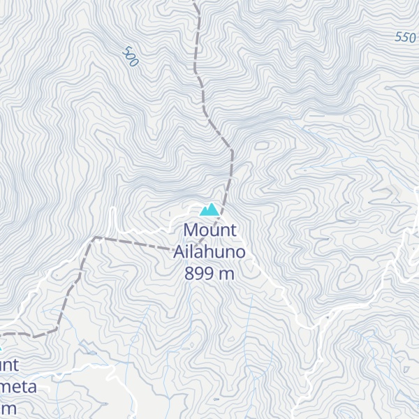 Map of Mount Ailahuno
