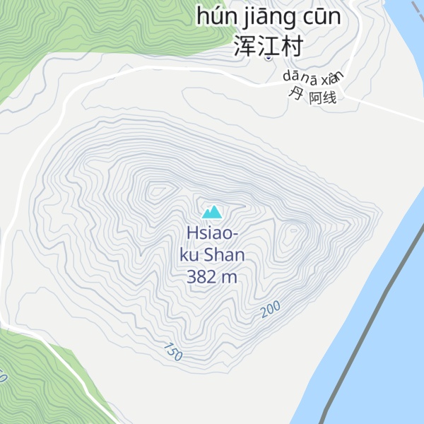 Map of Hsiao-ku Shan