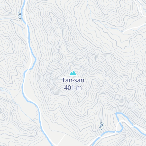Map of Tan-san