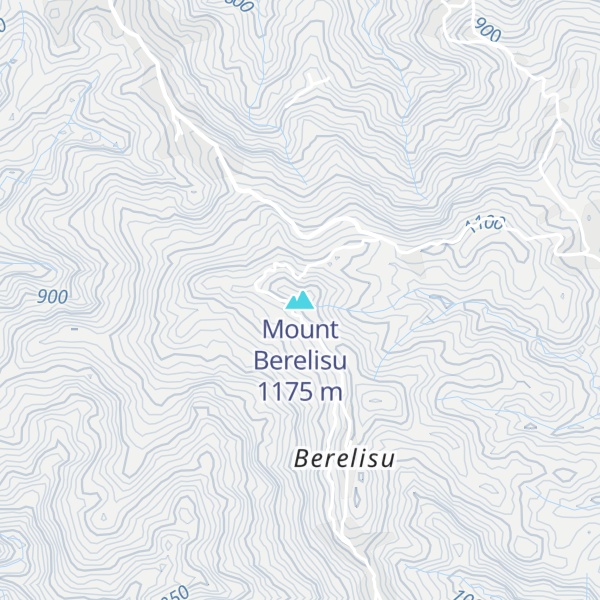 Map of Mount Berelisu