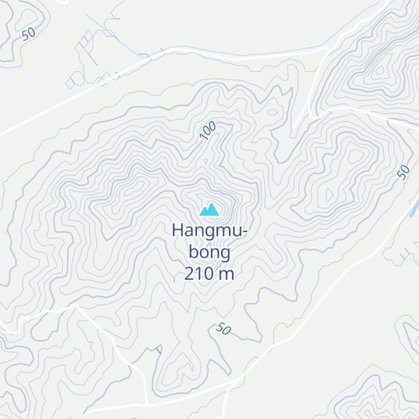 Map of Hangmu-bong