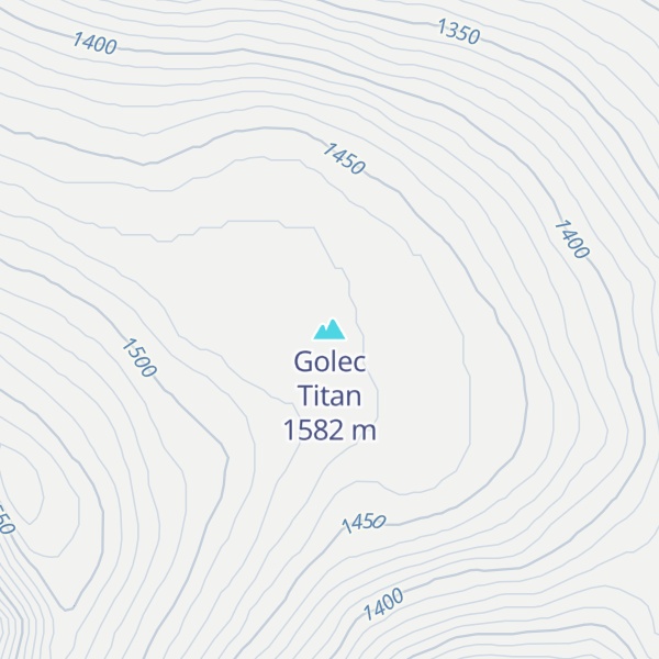 Map of Golec Titan