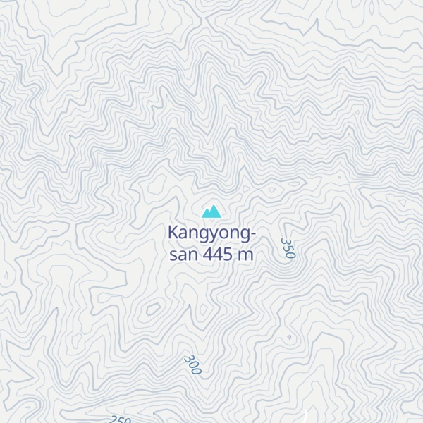 Map of Kangyong-san