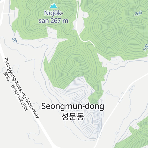 Map of Pongnok-san