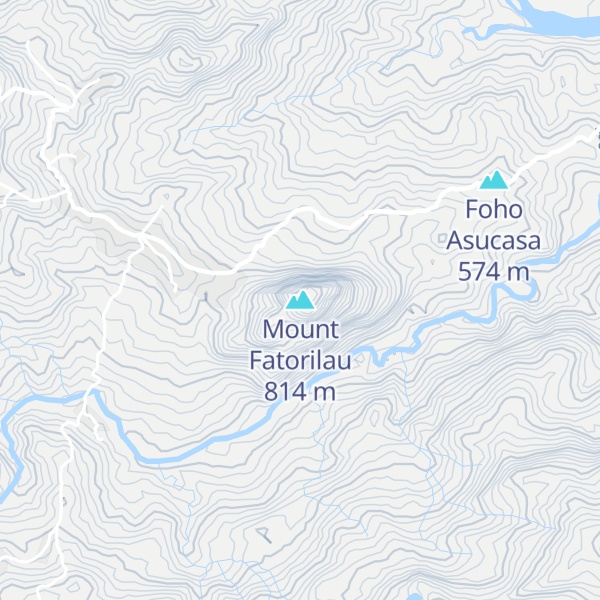 Map of Mount Fatorilau