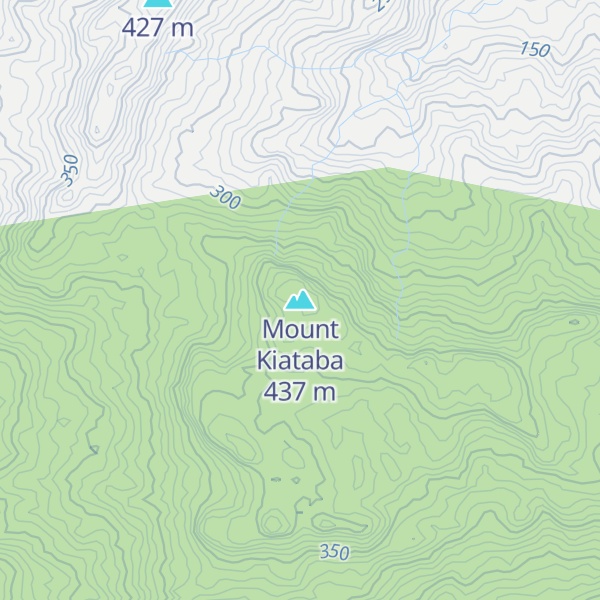 Map of Mount Kiataba