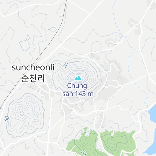 Map of Chung-san