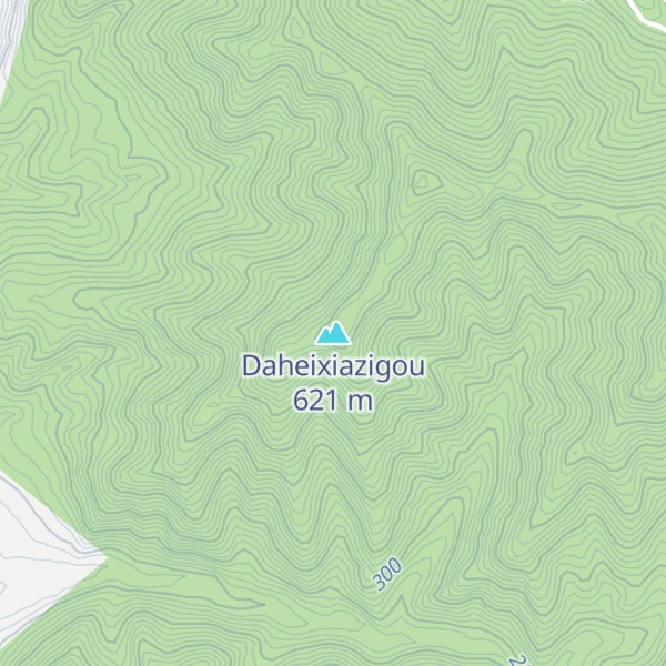 Map of Daheixiazigou