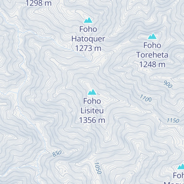 Map of Foho Lisiteu