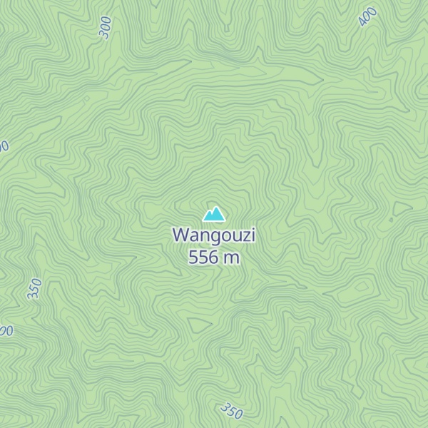 Map of Wangouzi