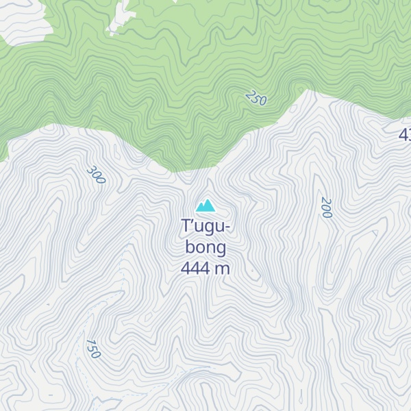 Map of T’ugu-bong