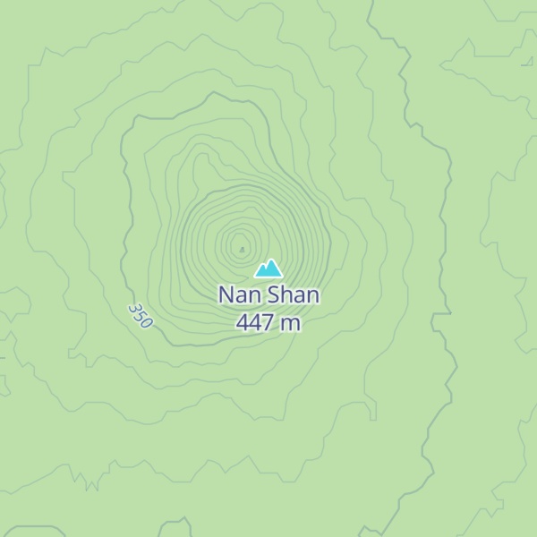 Map of Nan Shan